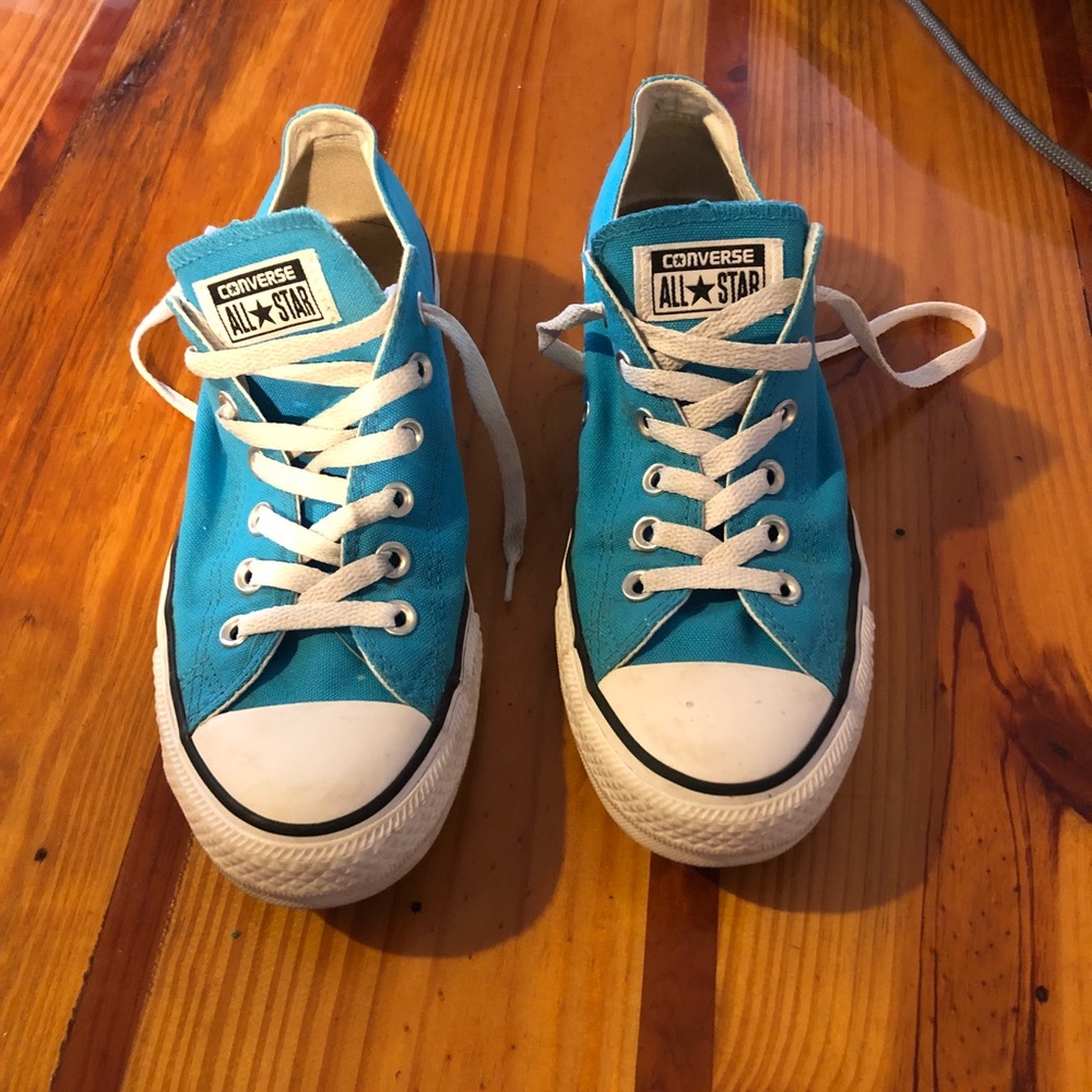 Turquoise Converse